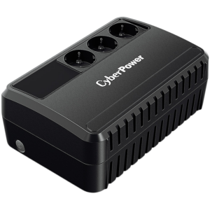 CyberPower UPS с AVR, 650VA/360W, Line-Interactive, 3x Schuko, Runtime at 90W ( min ):18, Surge and Spike protection; GreenPower UPS; BU650EG