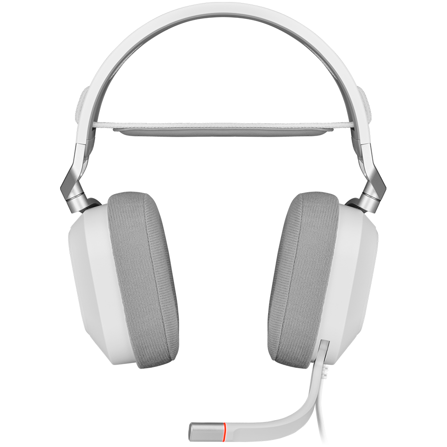CORSAIR HS80 RGB USB Headset, White - EU-photo 1
