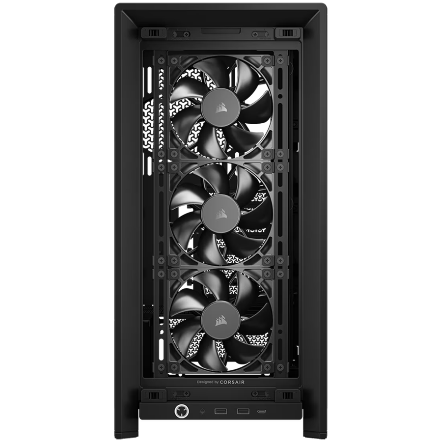 Corsair FRAME 4000D RS Mid-Tower, Black - Image 2