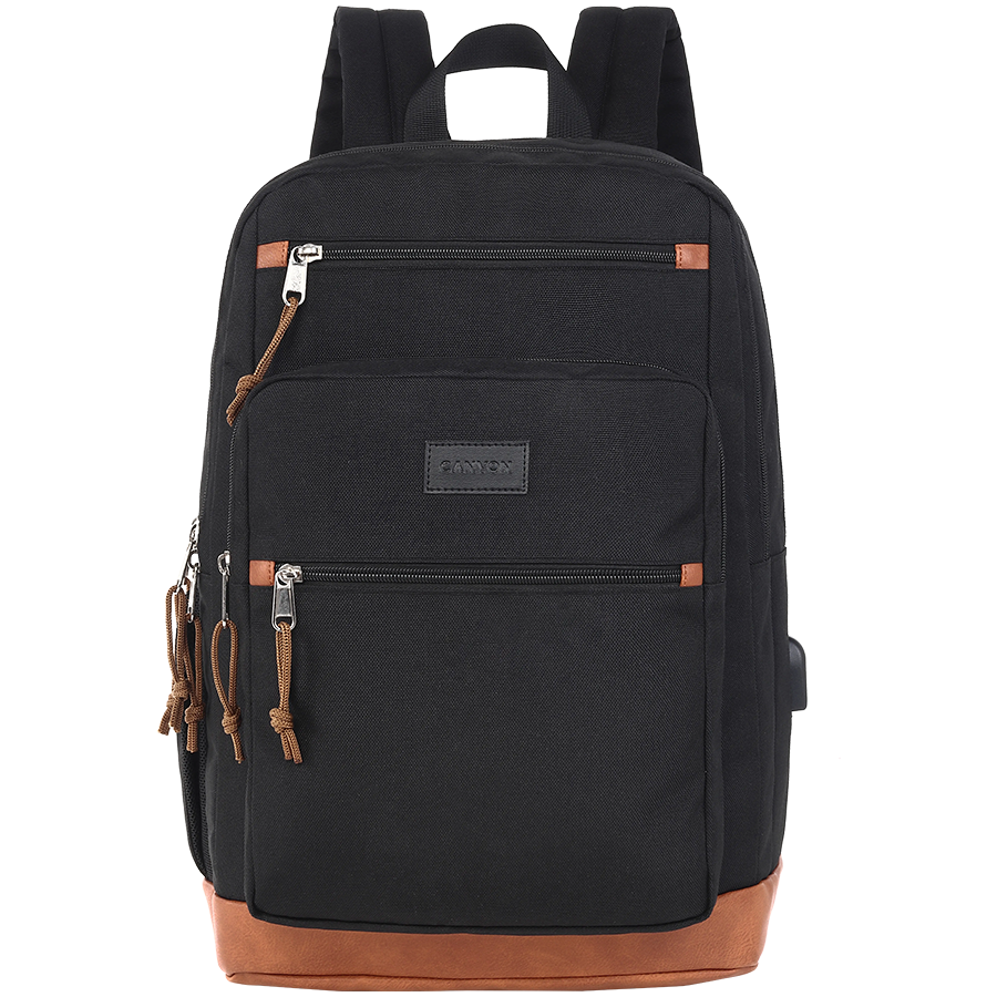 CANYON BPS-5, Laptop backpack for 15.6 inch450MMx310MM x 160MMExterior materials: 90% Polyester+10%PUInner materials:100% Polyester