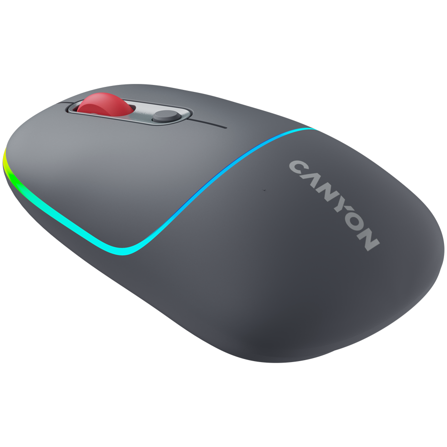 CANYON mouse MW-22 2in1 BT/ Wireless Dark Grey - Image 2