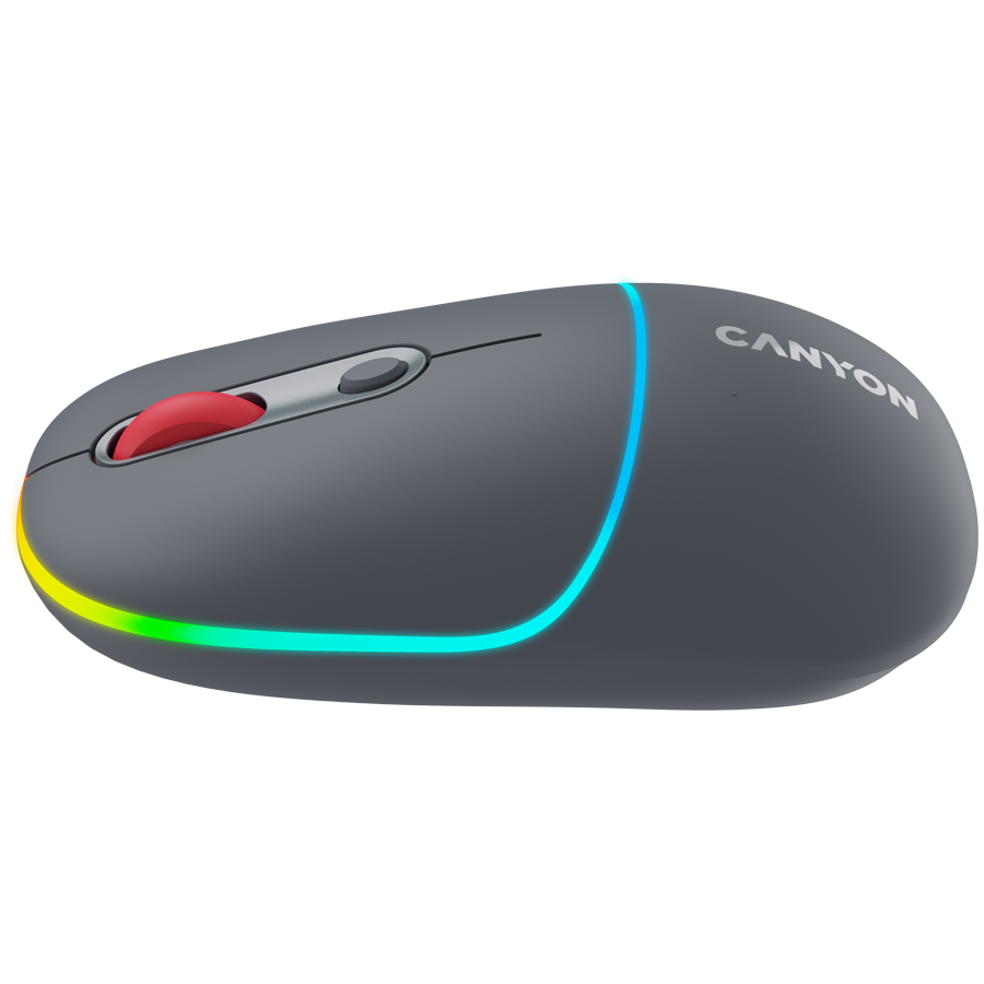 CANYON mouse MW-22 2in1 BT/ Wireless Dark Grey - Image 4