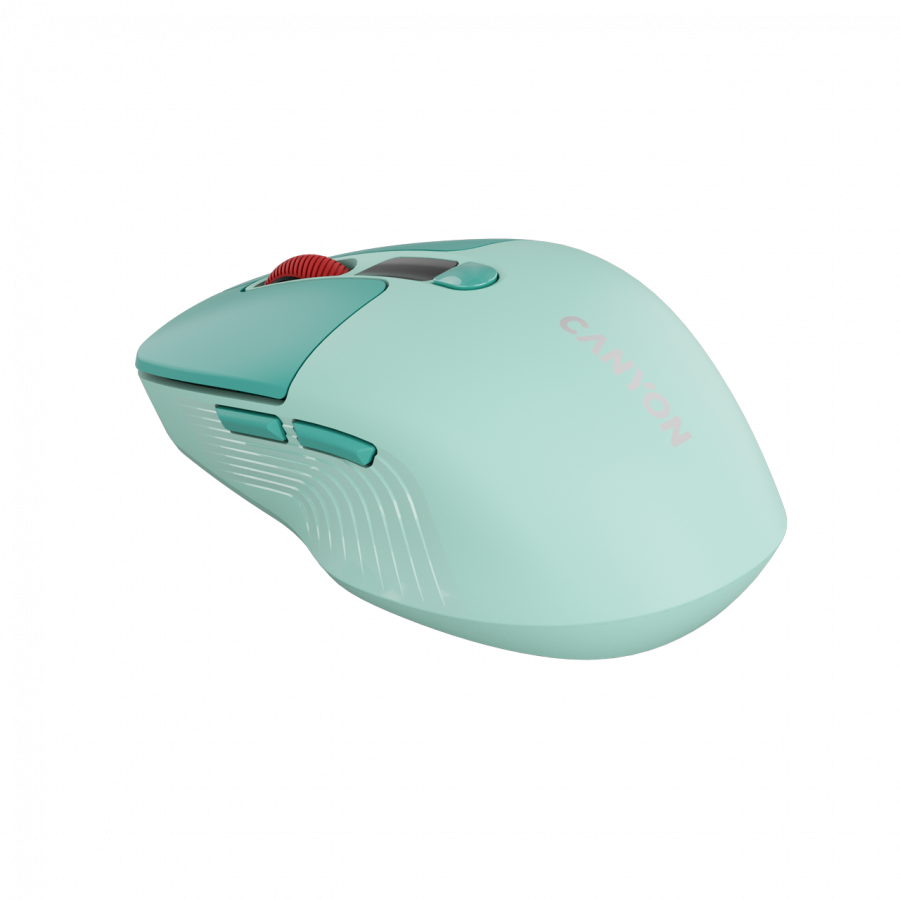 CANYON mouse MW-26 LCD Silent Dual Mode Wireless Green - Image 4