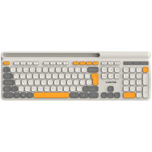 CANYON keyboard HKB-W03 EN AAA Wireless Beige
