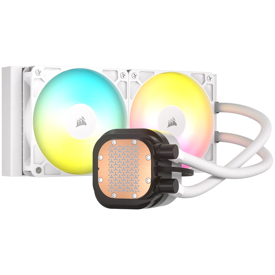 CORSAIR NAUTILUS 240 ARGB White, 240mm Radiator, Liquid CPU Cooler-photo 3