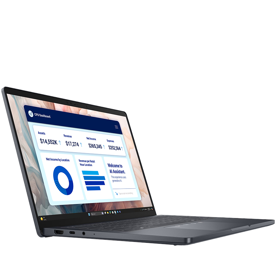 Dell Pro 14 Plus (PB14250), Intel Core 5 120U (10C, up to 5.0GHz), 14.0"FHD+ (1920x1200) Non-Touch AG, 16GB (1x16GB) DDR5, 512GB M.2 SSD, Intel Graphics, WiFi+BT, HDR Cam+Mic, BG Backlit KBD, no FPR, Win11Pro, 3Y Basic Onsite-photo 1