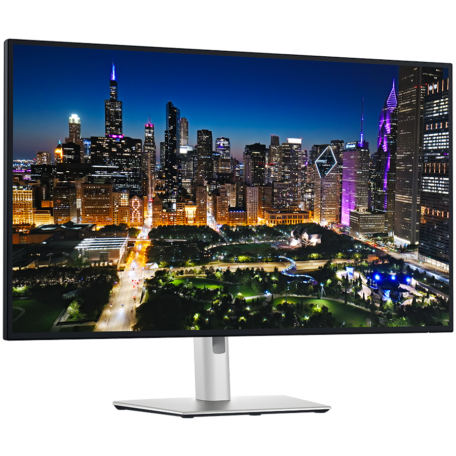 Monitor LED Dell U3225QE, 31.5", 4K UHD 3840x2160, 16:9, 120Hz, IPS, Flicker, 450 cd/m2, 3000:1, 178/178, 8ms/5ms, HDMI, DP, USB-C, Thunderbolt Hub, RJ45, KVM, Audio-out, Height, Pivot, Tilt, Swivel-photo 1