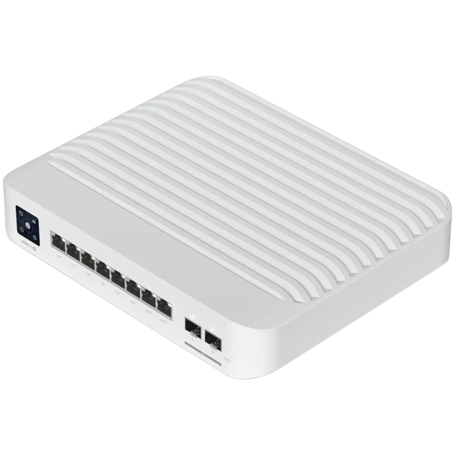 Ubiquiti USW-Pro-8-PoE-EU An 8-port, Layer 3 switch with PoE+ and PoE++ output. Can power devices with up to 120W, with a power consumption of 30W (Excluding PoE output)-photo 2