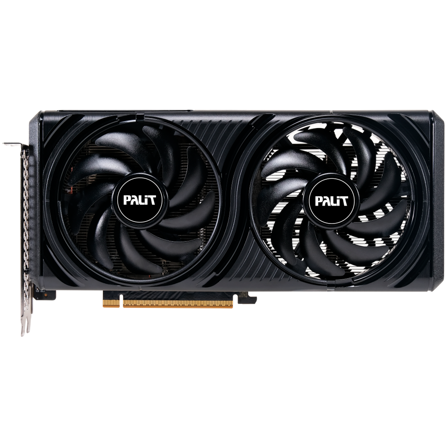 PALIT GeForce RTX 5060 Infinity 2 OC 8GB GDDR7 128 bit, 1x HDMI 2.1b, 3x DP 2.1b, 2 Fan, 1x 8-pin pwr connector, 550W, 262.1 x 126.3 x 40.1 mm, NE75060V19P1-GB2063L BULK-photo 2