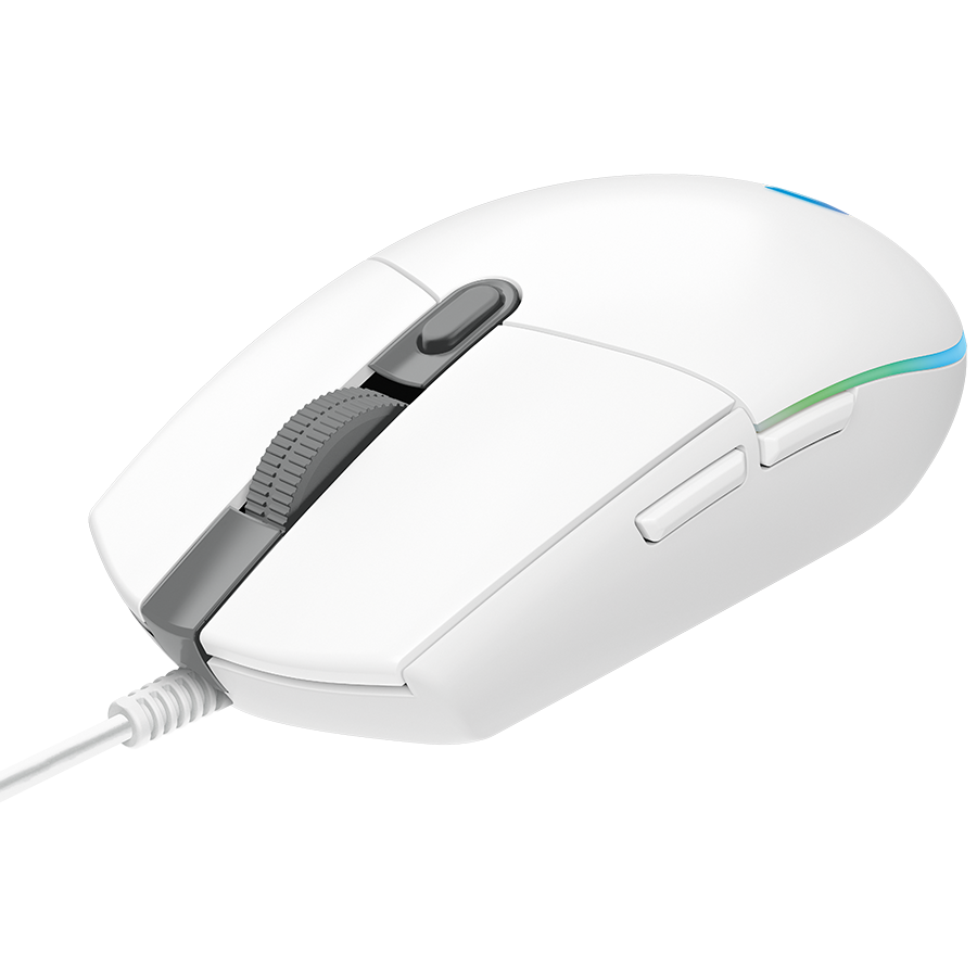 LOGITECH G102 LIGHTSYNC Corded Gaming Mouse - WHITE - USB - EER - Image 3