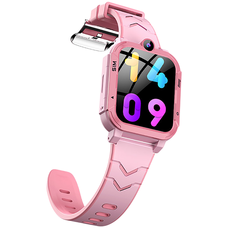 Blackview Z20 Kids 4G 1.83-inch HD Touchscreen 240x284 ARM Cortex-R5 16MB/16MB 800mAh Magnetic Charging IP67 8MP Camera GPS+WiFi+LBS SOS Call Android OS Rose Pink-photo 1