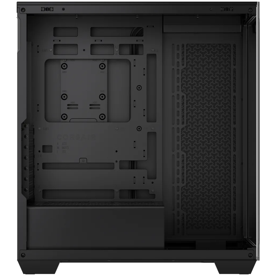 Corsair 3500X Tempered Glass Mid-Tower, Black-photo 1