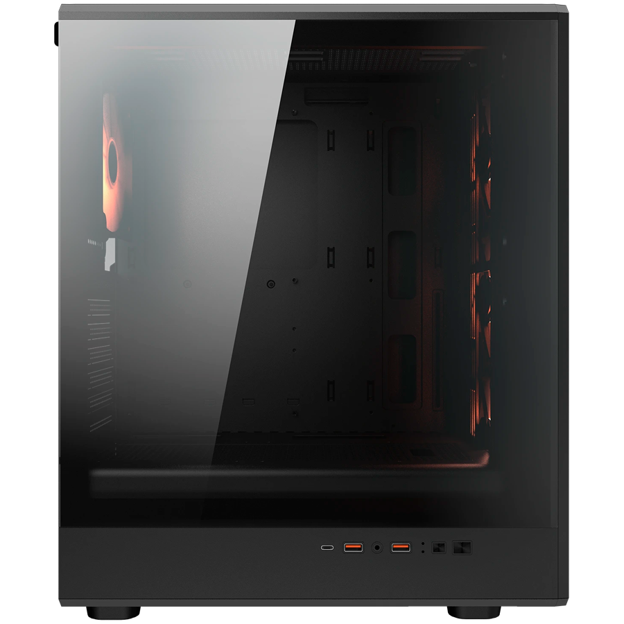 COUGAR AIRFACE PURE PRO PC Case, Mid Tower, Black - Image 3