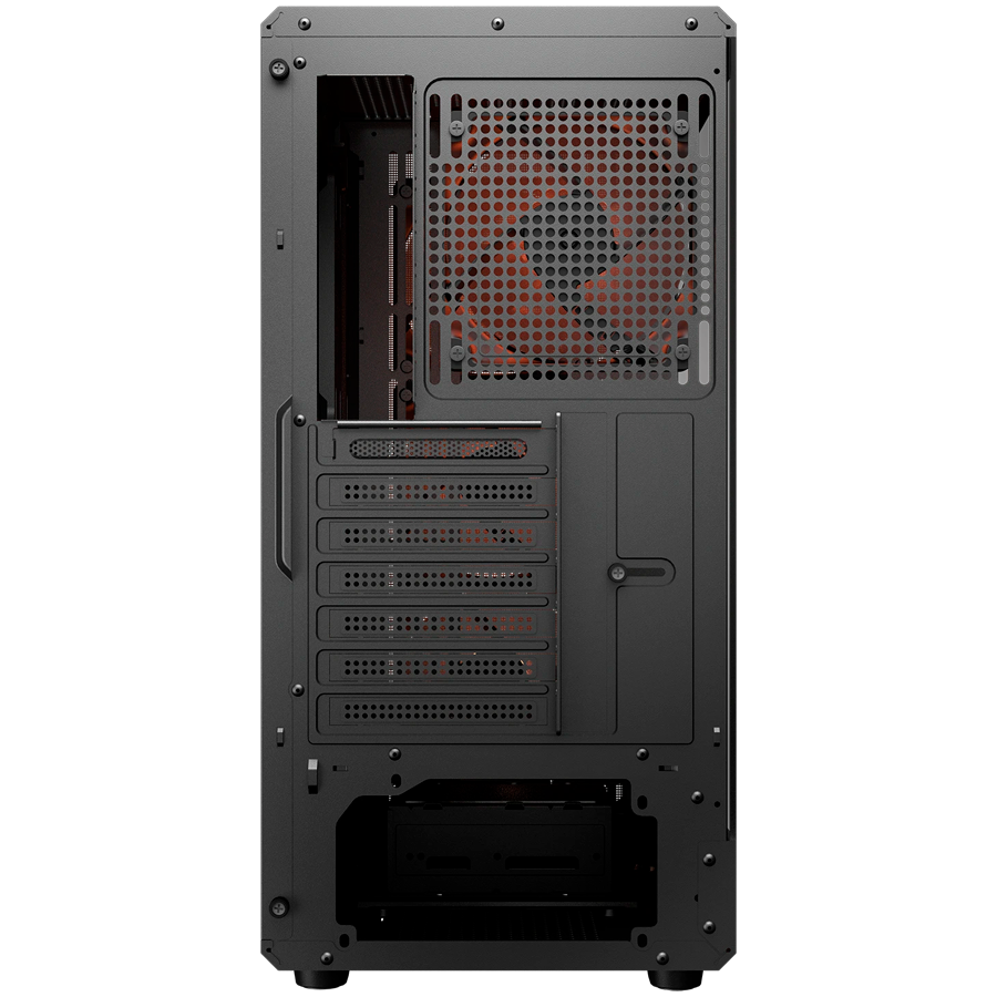 COUGAR AIRFACE PURE PRO PC Case, Mid Tower, Black - Image 4