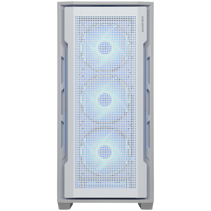 COUGAR UNIFACE RGB PC Case, Mid Tower, White-photo 1