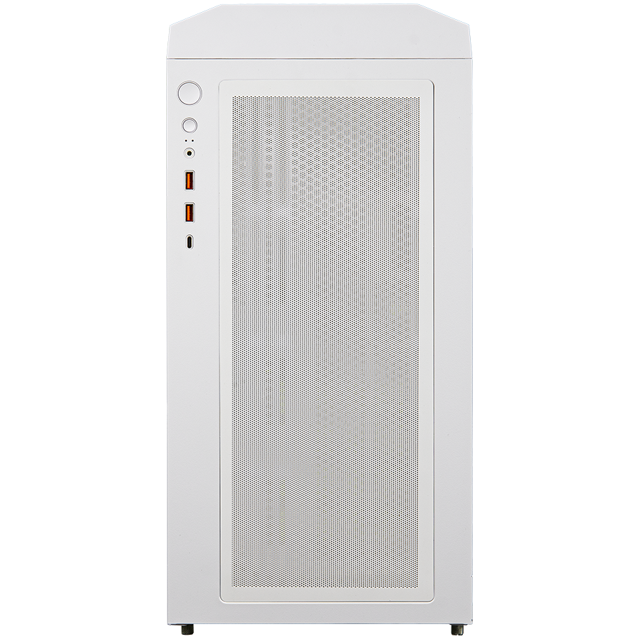 COUGAR UNIFACE RGB PC Case, Mid Tower, White-photo 2
