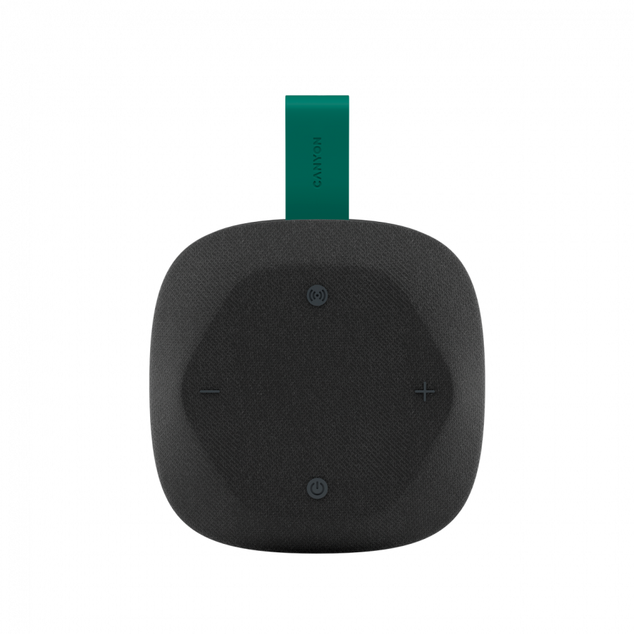 CANYON speaker HEXAGON 10 TWS 8W IPX5 Black Green-photo 3