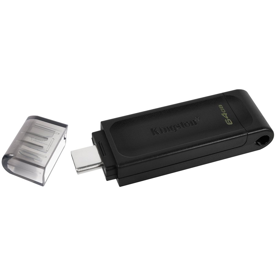 Kingston 64GB USB-C 3.2 Gen 1 DataTraveler 70-photo 2