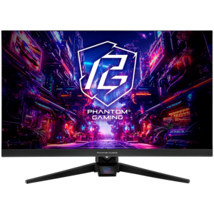 Asrock Gaming Monitor, 27" FHD(1920x1080) IPS, 180 Hz, 123 sRGB, 1100:1, 450 cd/m, 178/178, 1ms (MPRT), Flicker-free, 2x 2W Speakers, 2x HDMI 2.0, 1x DP 1.2, 1x Audio Jack (3.5mm), 3Y