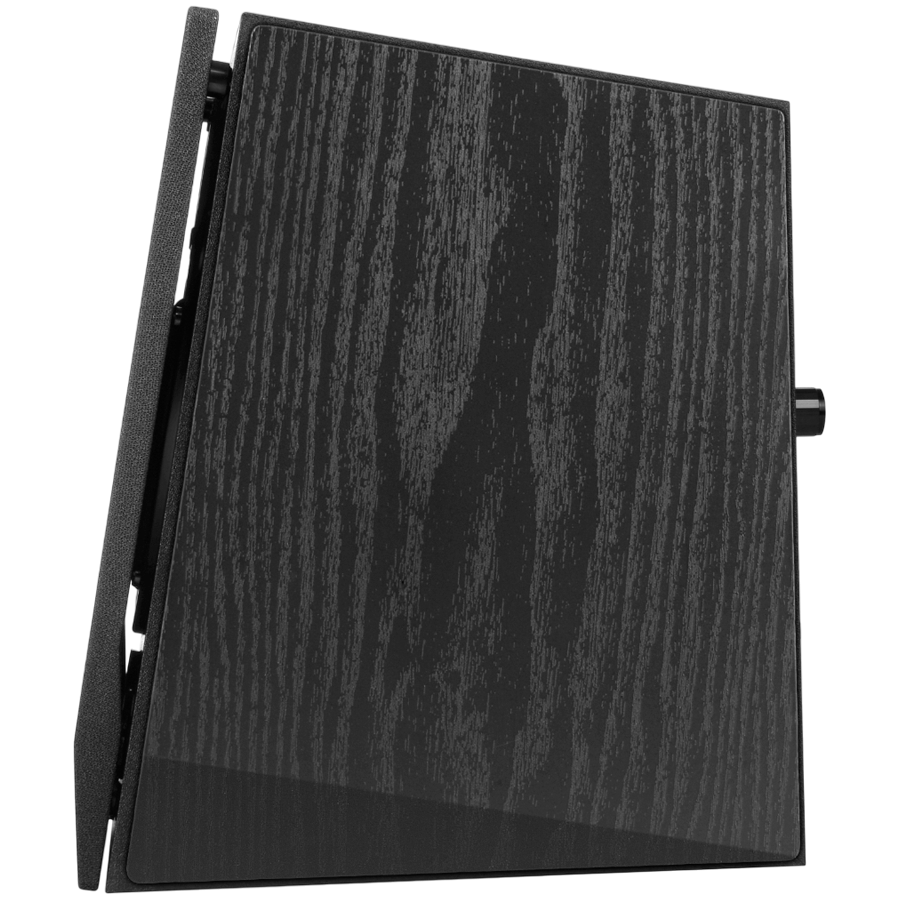 Edifier R1855DB 2.0 Bookshelf Speakers, BT V5.1, Optical, Coaxial, RCA, 0.75-inch Tweeters, 4-inch Drivers, Sub-Out, 70W (RMS), Control Knobs and Remote Control, Matte Black-photo 4