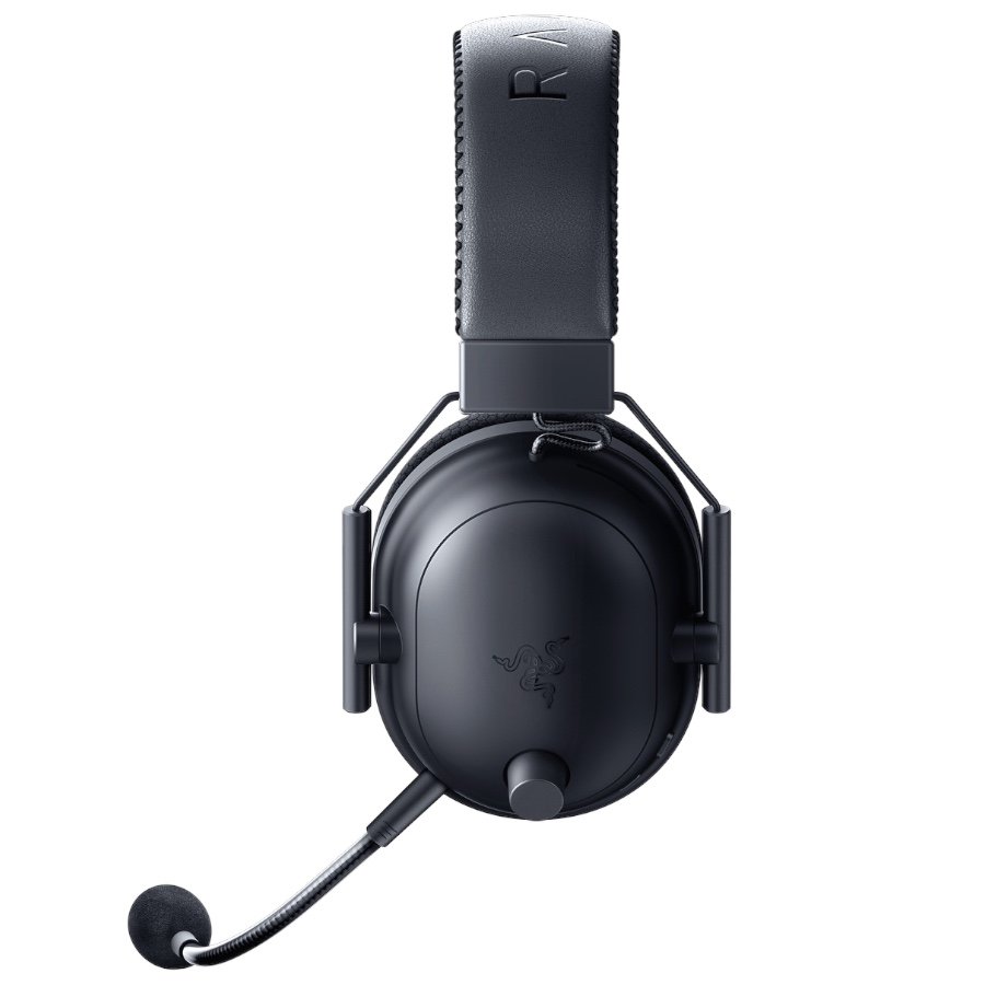 BlackShark V2 Pro (2023) - Black, Wireless Gaming Headset, Razer TriForce Titanium Driver 50 mm, Oval Ear Cushions, Detachable Super Wideband microphone, THX Spatial Audio, Type A Wireless (2.4 GHz), Bluetooth 5.2-photo 2