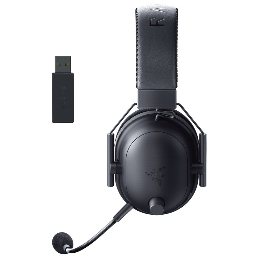 BlackShark V2 Pro (2023) - Black, Wireless Gaming Headset, Razer TriForce Titanium Driver 50 mm, Oval Ear Cushions, Detachable Super Wideband microphone, THX Spatial Audio, Type A Wireless (2.4 GHz), Bluetooth 5.2-photo 4