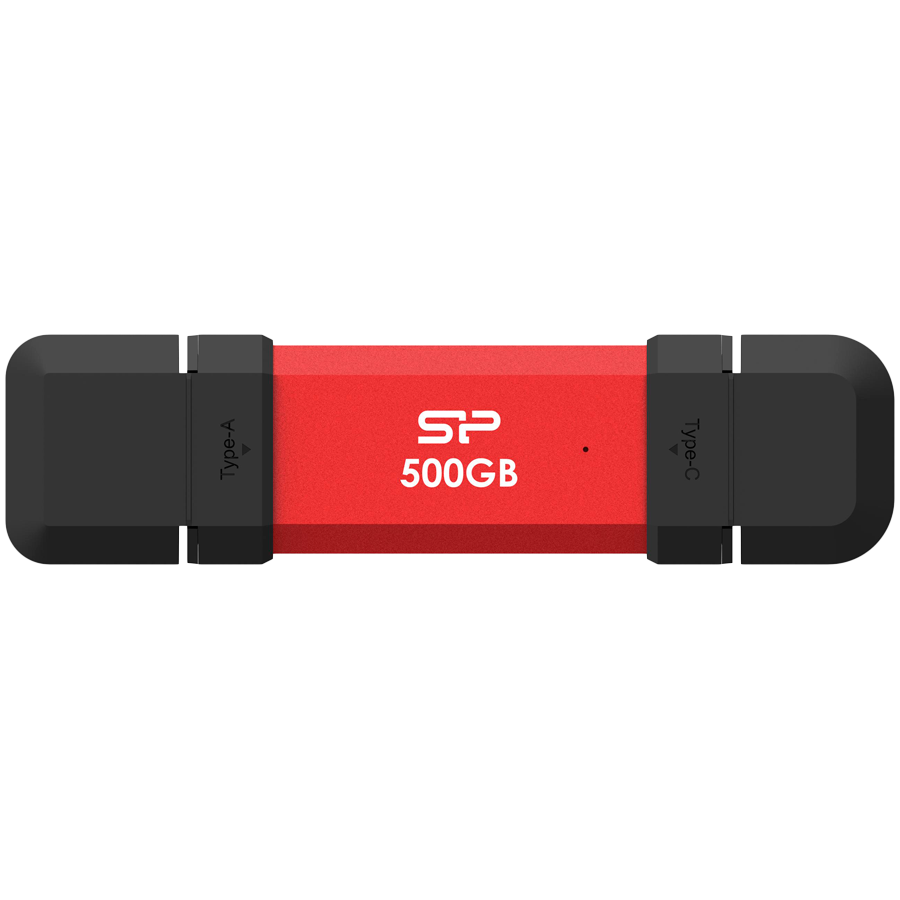 Silicon Power UC3S72 500GB, USB3.2 Gen2,DS72, Red-photo 1
