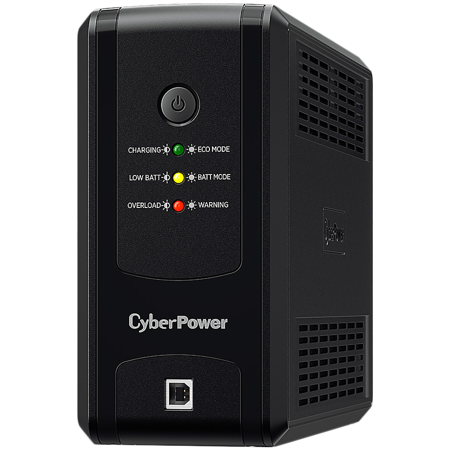 CyberPower UPS с AVR, 850VA/425W, Line-Interactive, 3x Schuko, Runtime at 90W ( min ):20, Surge and Spike protection; GreenPower UPS; UT850EG