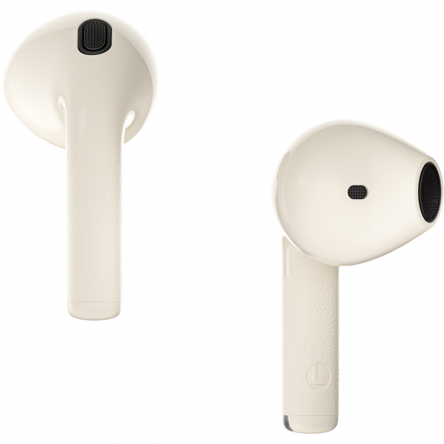 Edifier W200Ts TWS Earbuds, BT V5.3, Touch controls, Up to 22H Battery, USB-C, IP54, Ivory-photo 2