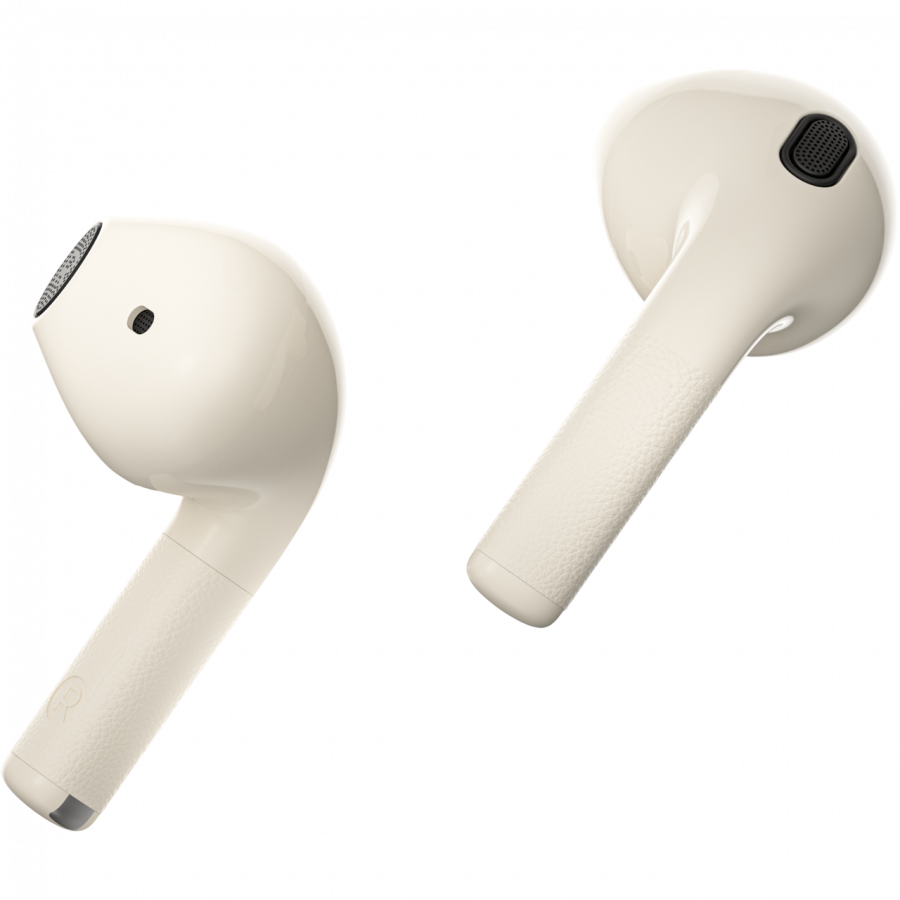 Edifier W200Ts TWS Earbuds, BT V5.3, Touch controls, Up to 22H Battery, USB-C, IP54, Ivory-photo 3