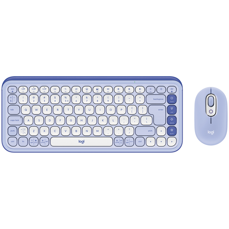 LOGITECH POP ICON COMBO - LILAC - US INT'L - BT - INTNL-973