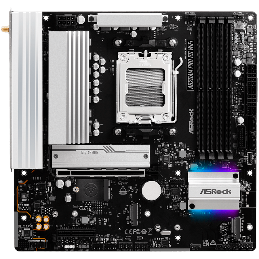 ASROCK A620AM PRO RS WIFI mATX AM5 DDR5