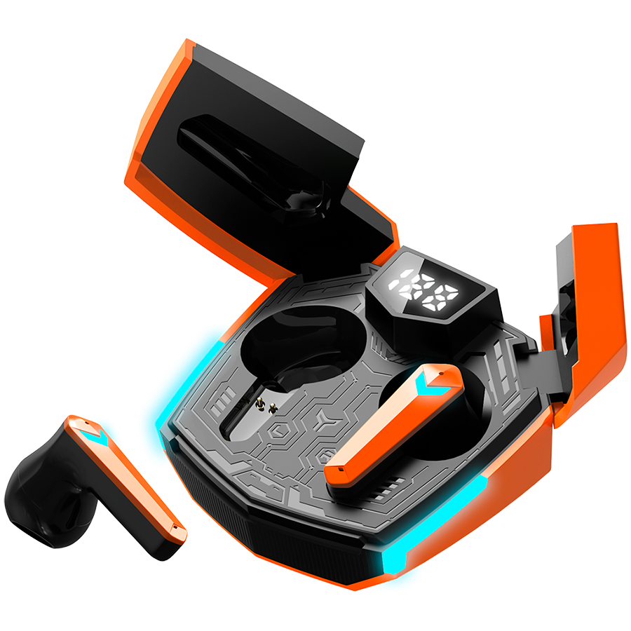 CANYON headset Doublebee GTWS-2 Gaming Orange - Image 4