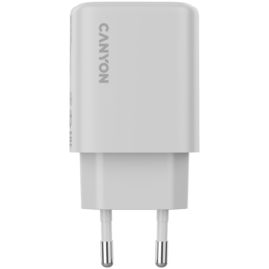 CANYON charger OnCharge 200 20W 1xPD 1xQC EU White - Image 2