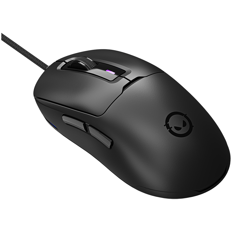 LORGAR MSA10, Ultralight Wired Gaming Mouse Advanced, black - Image 2