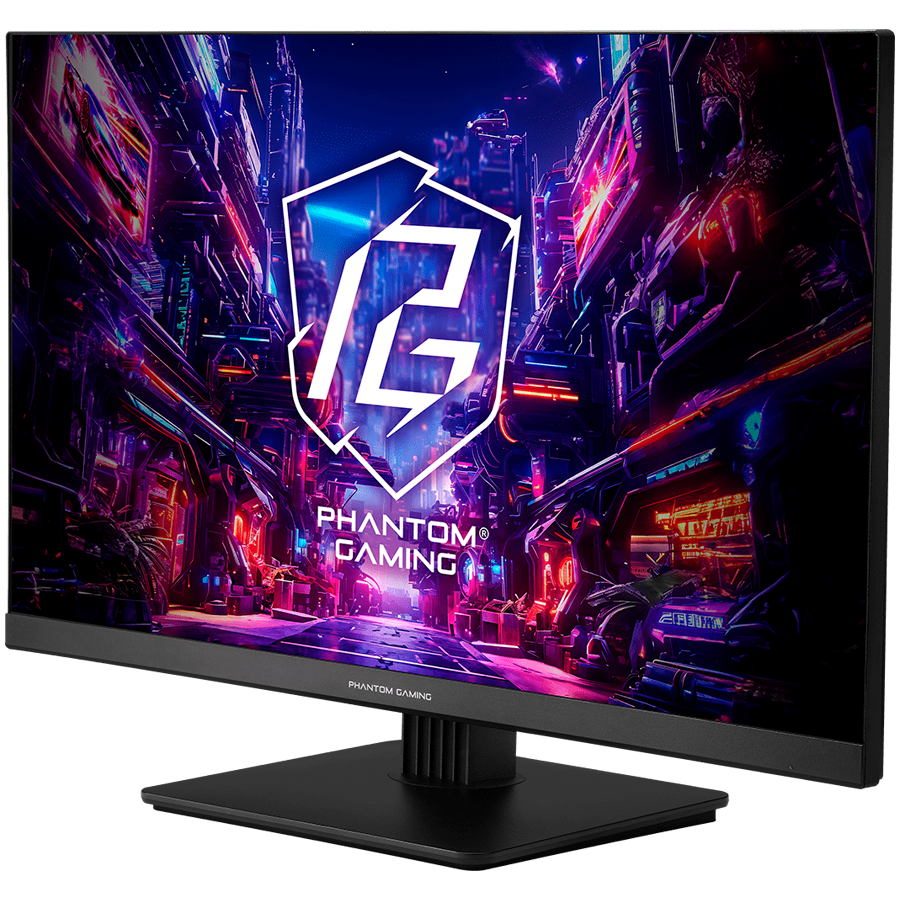 Asrock Gaming Monitor, 27" FHD(1920x1080) IPS, 180 Hz, 123 sRGB, 1000:1, 450 cd/m, 178/178, 1ms (MPRT), Flicker-free, 2x 2W Speakers, 2x HDMI 2.0, 1x DP 1.2, 1x Audio Jack (3.5mm), 3Y - Image 3