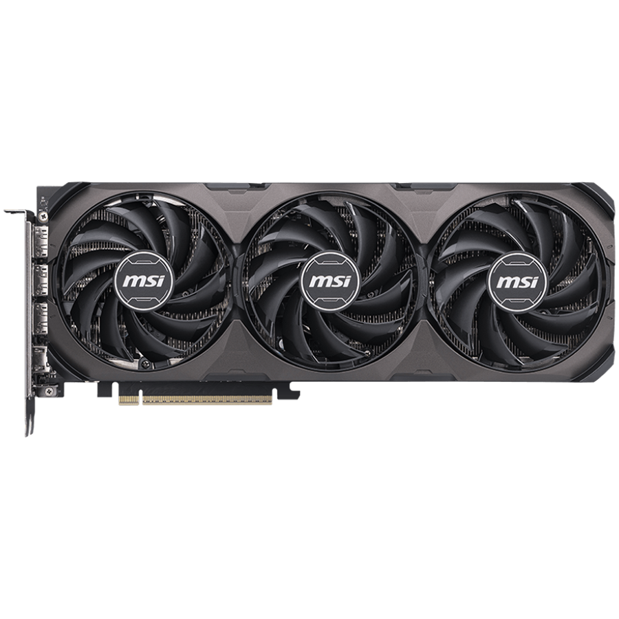 MSI Video Card NVIDIA GeForce RTX 5060 Ti 8G SHADOW 3X OC CLASSIC, 8GB GDDR7, 128-bit, 2602 MHz Boost, 4608 CUDA Cores, PCIe 5.0 (x8), 3x DP 2.1b, HDMI 2.1b, RAY TRACING, Triple Fan, 180W TDP, 8-pin PCIe Power, G-SYNC, 2-Slot, 3Y - Image 2