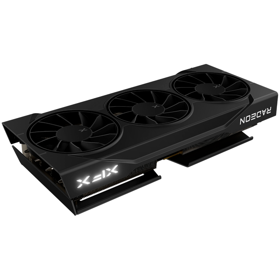 XFX Swift AMD Radeon RX 9060 XT OC Triple Fan 16GB GDDR6 128-bit HDMI 2x DP-photo 1