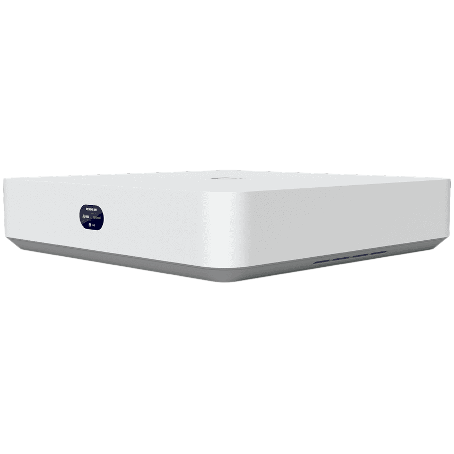 Ubiquiti UniFi UNVR-Instant-KIT-EU Compact Protect NVR Kit, includes (1) UniFi Protect NVR Instant with (4) G5 Turret Ultra cameras and (1) 1TB HDD, delivering an all-in-one solution for fast and effortless setup-photo 1