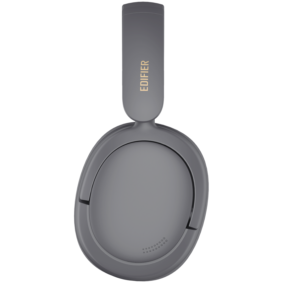 Edifier W800BT SE Wireless Over-Ear Headphones, 40mm Dynamic Titanium-Coated Drivers, BT V5.4, Multipoint Connection, AI Call Noise Reduction, Up To 45H Battery, USB-C, Gray-photo 4