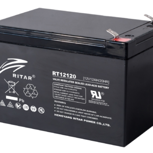 Оловна Батерия RITAR, (RT12120) AGM, 12V, 12 Ah, 151/ 98/ 95 mm, Tерминал2