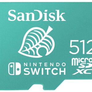 Карта памет SanDisk for Nintendo Switch, microSDXC UHS-I, 512GB, До 100MB/s