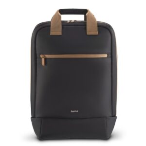 HAMA Раница за лаптоп "Ultra Lightweight", до 41 см (16,2"), черно с кафяво