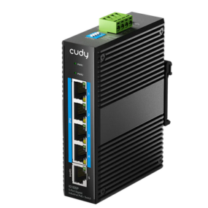 Суич Cudy IG1005P Индустриален 5-Port 10/100/1000M PoE+ Switch 65W