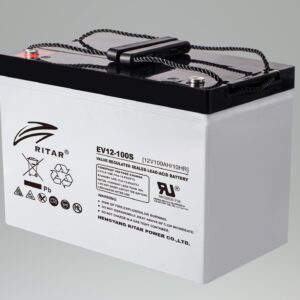 Оловна батерия RITAR (EV12-100S), 12V, 100Ah 306/ 168/ 211 mm, За електрически колички