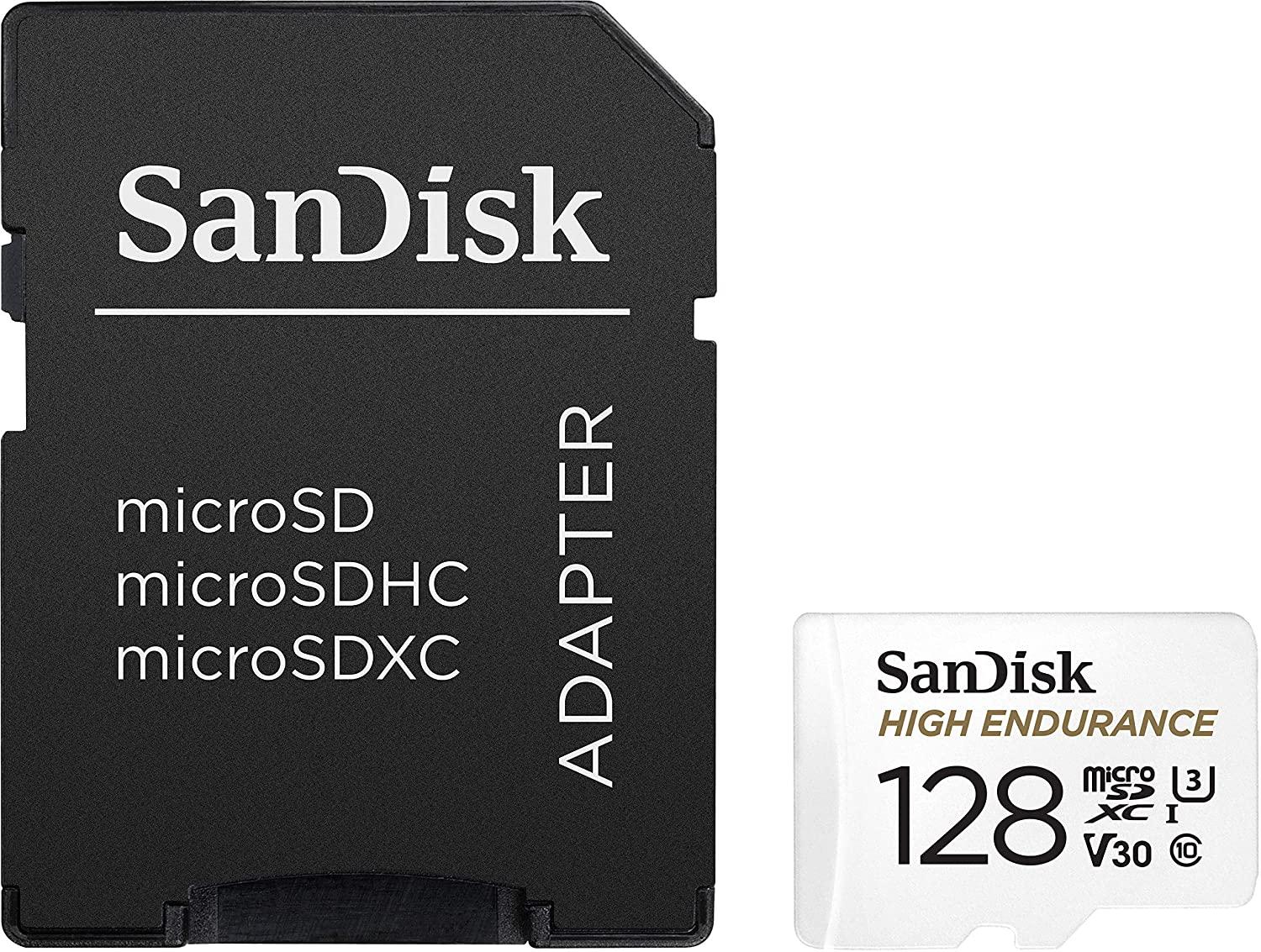 Карта памет SANDISK micro SDXC UHS-I, U3, SD Адаптер, 128GB - Image 3