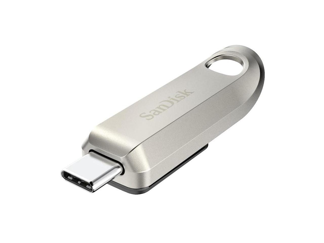 USB памет SanDisk Ultra Luxe, 64GB, USB 3.2 Gen 1, USB-C, Сребрист - Image 2