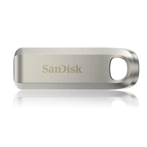 USB памет SanDisk Ultra Luxe, 64GB, USB 3.2 Gen 1, USB-C, Сребрист