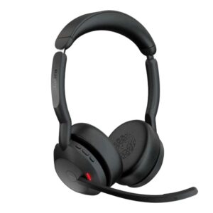 Jabra Evolve2 55 стерео слушалки, Bluetooth, Link380c, MS, черен