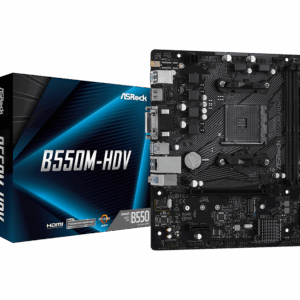 Дънна платка ASROCK B550M-HDV /AM4 - 64689
